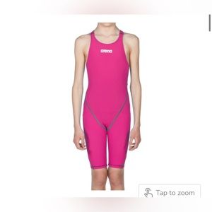 Hot Pink Arena Swimsuit POWERSKIN ST 2.0 Junior Tech Suit